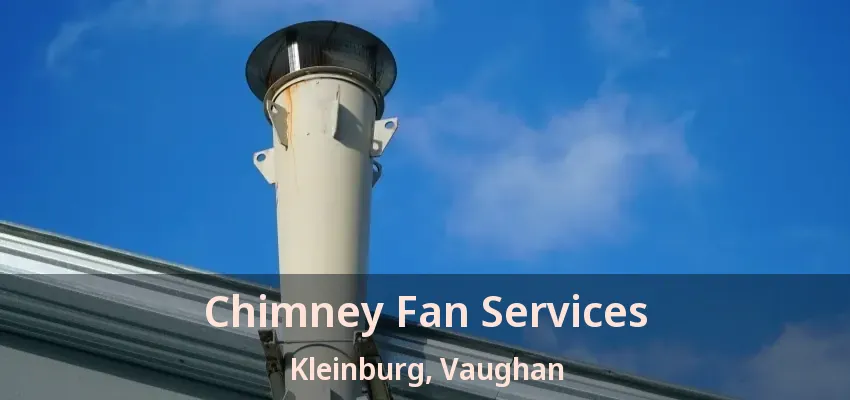 Chimney Fan Services Kleinburg, Vaughan - ON