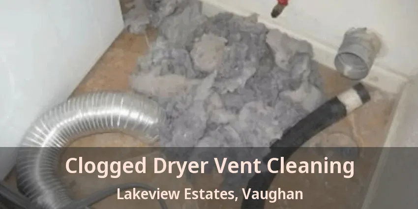 Clogged Dryer Vent Cleaning Lakeview Estates, Vaughan - ON