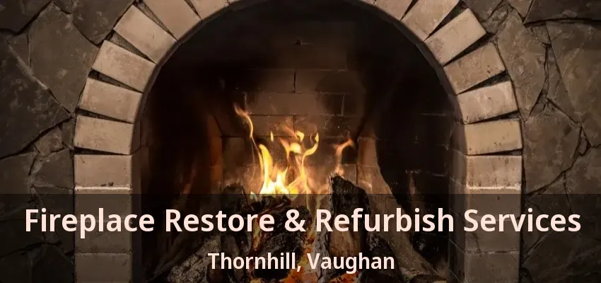 Fireplace Restore & Refurbish Services Thornhill, Vaughan - ON