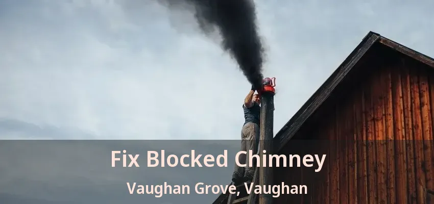 Fix Blocked Chimney Vaughan Grove, Vaughan - ON